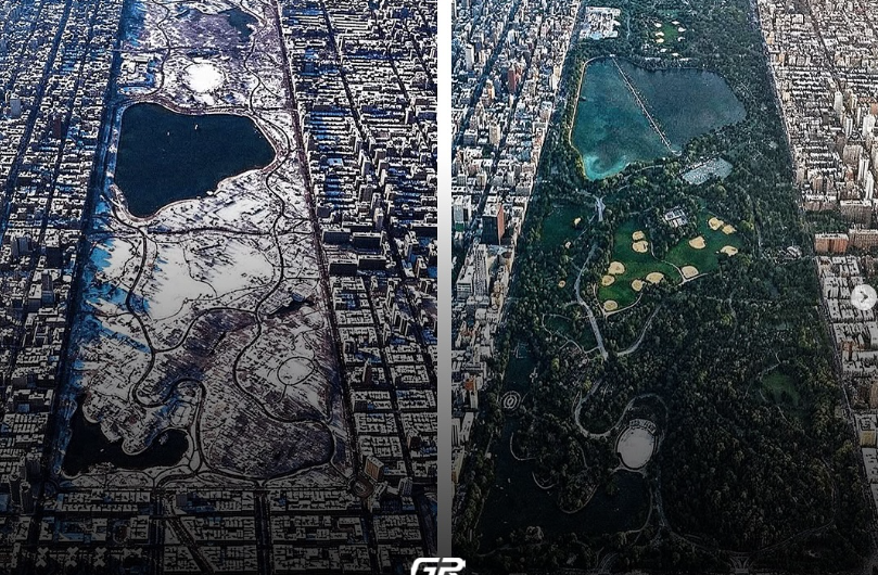 Photographer Captures New York’s Four Seasons From The Exact Same Spot