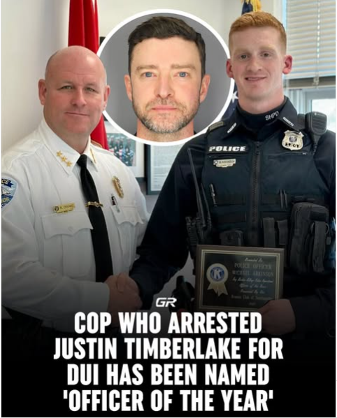 Officer Michael Arkinson, who arrested Justin Timberlake