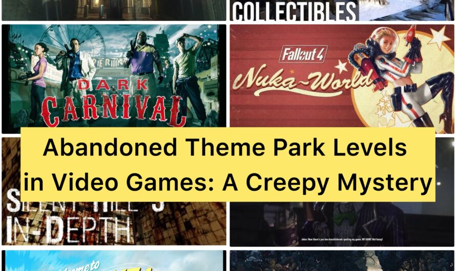 Abandoned Theme Park Levels in Video Games: A Creepy Mystery